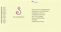 Desktop Screenshot of murawska.com